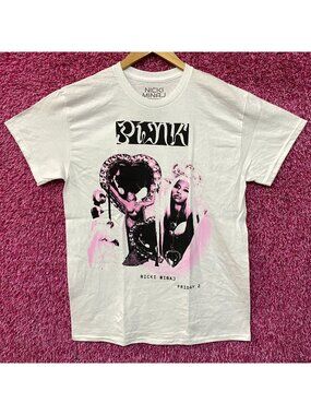 Nicki Minaj Heart Collage Pink Friday 2 T-Shirt Medium
